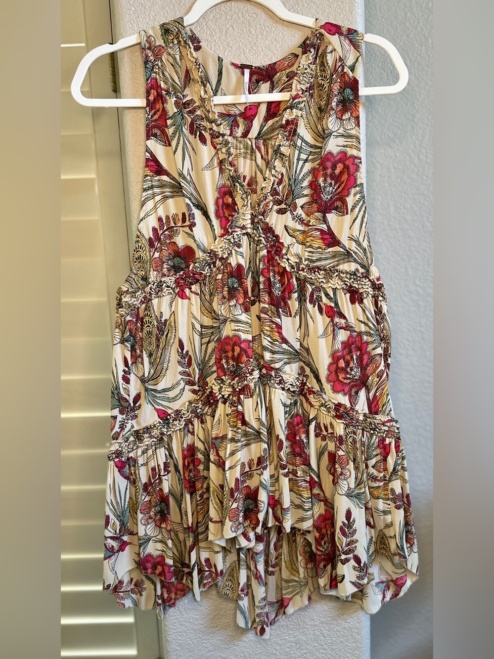 Free People Floral Tunic - Size Small